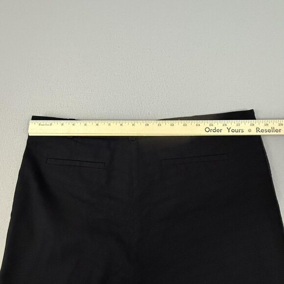 Anthropologie Cartonnier Pants Women's 14 Black Slim Ankle Cigarette Pockets - Picture 11 of 16